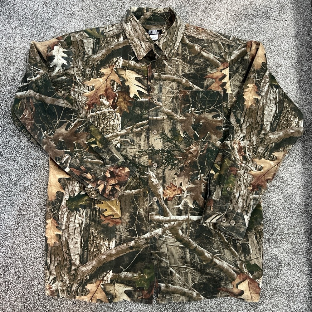 Men’s Camo Button Down Shirt